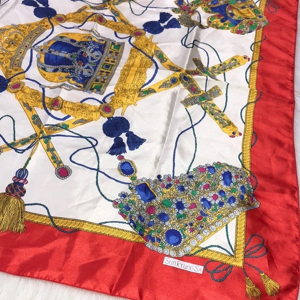 Vintage Sunkyung Sa large scarf